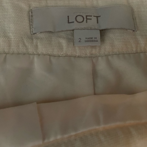 Loft Multi-Colored Striped Skirt - Picture 4 of 4